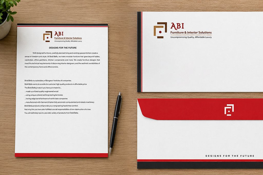 Abi-Furnciture-letterhead-envelope-Creativelism